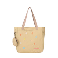 Tote Bag with Pouch Casual Canvas Tote Bag Multifunctional for Commuting