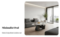 2 Pieces Nesting Coffee Tables Modern Minimalist aesthetic Nesting Table Set Easy Setup Internal Storage for Homeowners, Bedroom