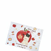 Fruit Teddy Postcard Set, Cute Envelope, Letter Paper, Creative Handwritten Greeting Card, Encouragement, Confession