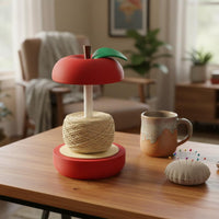 Portable Yarn Spool Stand Lightweight Rotating Yarn Holder Effortless Rotation