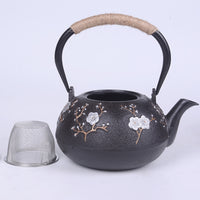 典工堂铁壶仿日本南部铸铁壶双铁喜上眉梢生铁壶 烧水壶 茶具茶壶