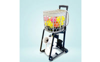 Pickleball Machine with Remote Control Portable Pickleball Machine Wheeled Ball Thrower for Coaches, Backyard, Driveway