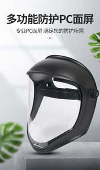 New Lawn Mower Protective Face Shield Thickened Weeding Face Screen Anti-Impact Anti-Splash Protective Mask