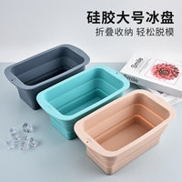 Large Silicone Ice Cube Tray for Ice Bath, Outdoor Camping Mold