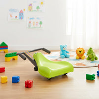 Anti-Rollover Hand Propelled Scooter Board 270° Flexible Steering Sitting Wiggle Car Comfortable Foam Grips Children's Toy for Playroom