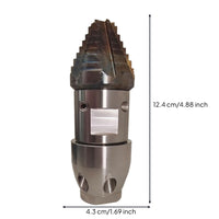 Sewer jetters Nozzle for Pressure Washer  Drain Pressure Washer Hose Nozzle Threaded for Homeowners