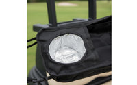 Sport Cart Front Storage Basket Sturdy Construction Sport Cart Storage Bag Multi-Compartment Insulated Chiller for Golfers
