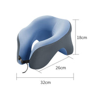 U-Shaped Memory Foam Pillow Easy to Fall Asleep Memory Foam Rest Pillow Portable