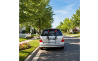 Adjustable Trunk-Mounted Bike Rack Universal Compatibility Trunk-Mounted Cycle Rack Hanging Rear Bike Carrier Easy to Install for Weekend Rides