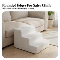 High-Compression Three-Step Pet Stair