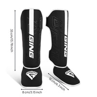 Muay Thai Shin Guards Long-Lasting Kickboxing Leg Guards Breathable for Children