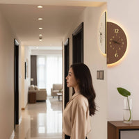 Double-Sided Wall Corner Timepiece Creative Design Corner Wall Corner Timepiece