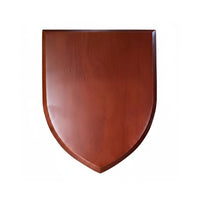 Wooden Shield Plaque Creative Honor Customizable Insignia High-Quality Material