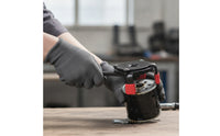 Single-Direction 3-Jaw Oil Filter Wrench Adjustable Filter Wrench with Safeguarding Caps Compact Tool Heavy-Duty for Mechanics