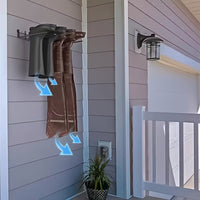 Wall-Mounted Boot Rack for Long Boots and Rain Boots