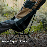 Collapsible Moon Chair Lightweight extremely lightweight Camp Chair High support supportrest