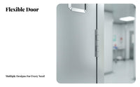 Rustproof Stainless Steel Locker Rust Resistant Metal Personnel Locker Dustproof Steel Storage Cabinet Heavy Duty for Employees, Homeowners, Cleanroom, Factory, Laboratory, Hospital