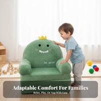 transformable Flip-Open Sofa Foldable Toddler Couch Soft Fabric for children, Toddlers