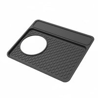 Espresso Machine Topper Mat Shielding Tamper Mat with Storage Area Waterproof