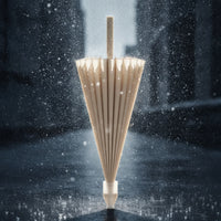 Storm-Resistant Umbrella with 24 Ribs Waterproof Auto Open Umbrella Water Repellent Windproof for Commuters, Travelers, Commute, Travel