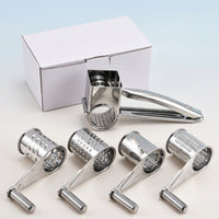 Rotary Cheese Grater with Hand Crank Easy to Use for Kitchen, Home Cooks