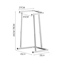 Stainless Steel Bag Holder Easy to Clean Sack Filling Frame Rust Resistant Farm Equipment for Farmers