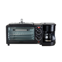 3-in-1 Multifunctional Breakfast Machine Toaster Mini Oven 110V/220V
