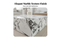 2 Pieces Light Luxury artistic Rectangular and Round Nesting Tables Modern design Coffee Table Set Space-Saving Indoor Furniture Sturdy Construction for Apartment Dwellers, Interior Designers, Living Room, Small areas, Lounge Area, perusing alcove