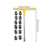 T-Handle Hex Socket Wrench for Car and Motorcycle Repairs