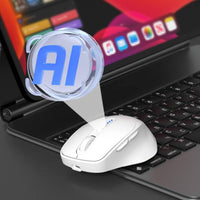 PPT Generation AI Mouse Writing Translation Wireless Bluetooth Mouse Universal Compatibility Computer Accessory Portable Design for Students, Laptop, Travel