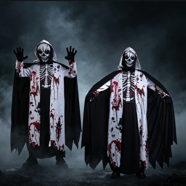 Halloween Adult Child Horror Role-Playing Stage COS Costume Broken Soul Clown Cosplay Costume