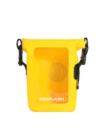 New Waterproof Bucket Bag with Phone Pouch, 2L Outdoor Beach Swimming Rafting Bag