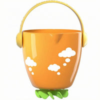 Curved Handle Mini Shower Bucket Glossy Water Spray Bath Toy Plastic Bath Pouring Toy Electricitynon-Electric for Children, Bathtub
