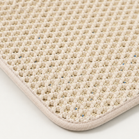 Pet Mat, Cat Litter Scatter Prevention Mat, Washable, Odor Resistant, Double Layer Structure, Non-Slip, Thick Fabric