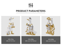 Creative Resin Duck Figurine for Home Decor