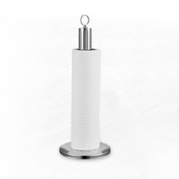 Stainless Steel Paper Towel Stand Weighted Base Household Organizer