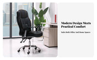 Highspine Reclining Chair with Footrest Height Adjustable Computer Seat Support sturdy Duty for Students, Study Room