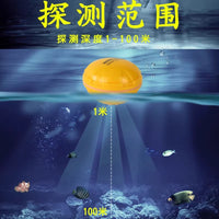 探鱼器水下可视高清探测器无线有线声呐钓鱼器智能手机防水找鱼器