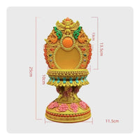 Tibetan Altar Stand Resin Buddha Shrine Strong Load-Bearing for Buddhists