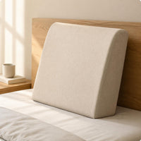 Sofa Back Cushion Even Surface Rectangular Backrest Cushion Khaki