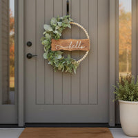 Fake Flowers Artificial Flower Wreath Realistic Look Home Decor Never Fade for Garden