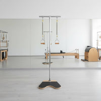 Standing Pilates Frame Polished Metal Floor Standing Stretch Frame