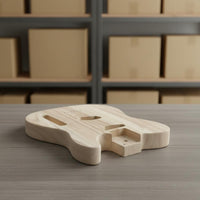 Paintable T-Style Design Guitar Body Wooden Instrument Parts for Repair