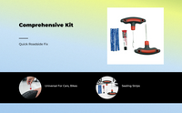 Universal Car Motorcycle Emergency Tire Repair Kit