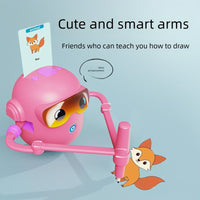 Drawing Robot Toy for Kids, Educational Art Robot, ABS Plastic, Electric, for Export