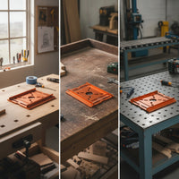 Router Base Plate with Side Rails Accurate Router Template Plate Engraved for Woodworkers, Workshops