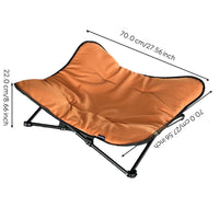 Waterproof raised pet bed