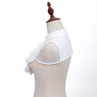 Vintage Court Ruffled Collar Chiffon Shirt Fake Collar - Gothic Cosplay Accessory