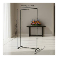 Black Rectangular Display Stand Modular Parts Entrance Sign Intended for Wedding