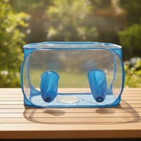 Still Air Chamber with Glove Ports Indoor Fungi Grow Box Clear